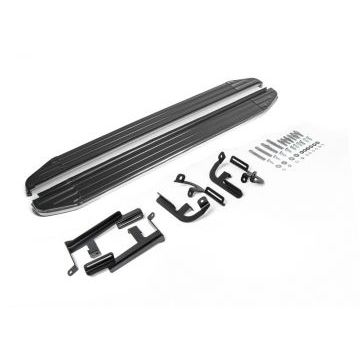 Пороги алюминиевые Rival Premium для Lifan X-60 2016-