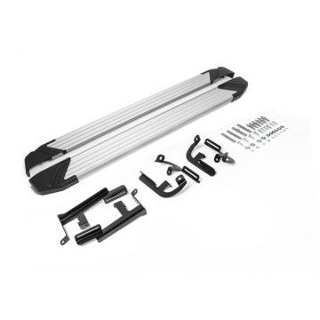 Пороги алюминиевые Rival Start для Lifan X-60 2016-