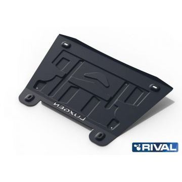 Защита картера и КПП Rival для 2,2 сталь 2 мм для Luxgen 7 2012-
