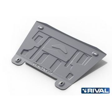 Защита картера и КПП Rival для 2,2 алюминий 4 мм для Luxgen 7 2012-