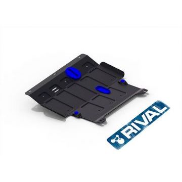 Защита картера и КПП Rival для 1,5 сталь 2 мм для Mazda 2 2007-2014