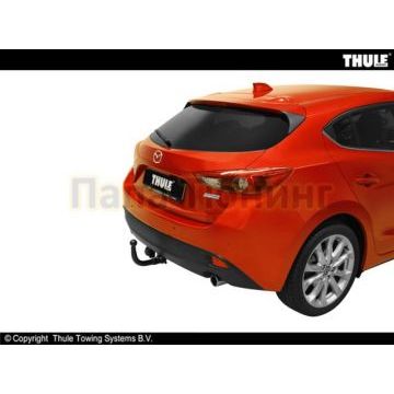 Фаркоп Brink шар BMA съёмный на хетчбек для Mazda 3 2013-