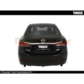 Фаркоп Brink шар BMA съёмный на седан и универсал для Mazda 6 2012-