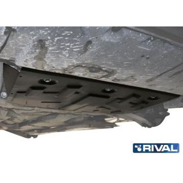 Защита картера + КПП Rival сталь 2 мм для Mazda CX-9, V - 2.5 2017-