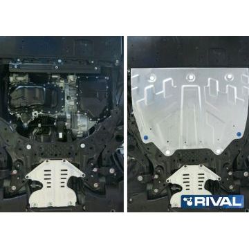 Защита картера + КПП алюминий 4 мм RIVAL для Mazda 3, V - 1.5; 1.6; 2.0; Увеличенная 2013-2016/Mazda 3, V - 1.5; 1.6; 2.0; Увеличенная 2016-2018/Mazda 6, V - 2.0; 2.5; Увеличенная 2012-2015/Mazda 6, V - 2.0; 2.5; Увеличенная 2015-2018/Mazda 6, V - 2.0; 2.5; Увеличенная 2018-/Mazda CX-5, V - 2.0; 2.5; Увеличенная 2011-2015/Mazda CX-5, V - 2.0; 2.5; Увеличенная 2015-2017/Mazda CX-5, V - 2.0; 2.5; Увеличенная 2017-/Mazda CX-9, V - 2.5; Увеличенная 2017-