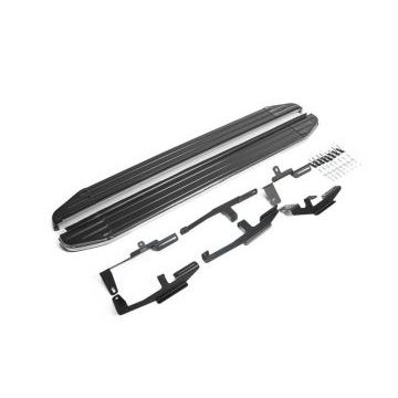 Пороги алюминиевые Rival Premium для Mazda CX-5 2017-