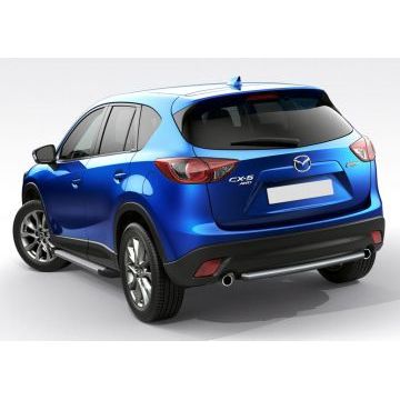 Пороги алюминиевые Rival Start для Mazda CX-5 2011-2017
