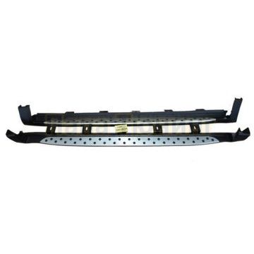 Пороги алюминиевые вариант 2 OEM Tuning для Mazda CX-5 2011-2015