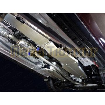 Защита адсорбера (алюминий) 4мм (не устанавливается без ZKTCC00125) ТСС для Mazda CX-5 (KE, KF) 2011-/2016-/(не устанавливается без ZKTCC00338) ТСС для Mazda CX-9 2017-