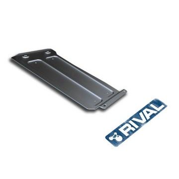 Защита КПП алюминий 4 мм RIVAL для Mercedes-Benz E-class, V - 2.1d; полный привод 2013-2016