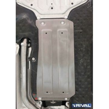 Защита КПП алюминий 4 мм RIVAL для Mercedes-Benz E-class, V - 2.1d; полный привод 2013-2016