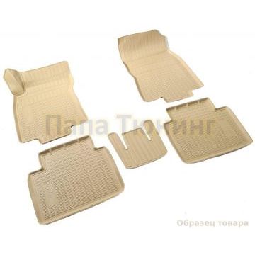 Коврики 3D в салон Norplast полиуретан бежевые 5 штук для BMW 5 G30 2016- Коврики 3D в салон Norplast полиуретан бежевые 5 штук для BMW 5 G30 2016-