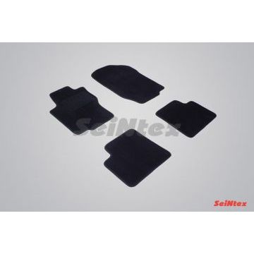 Коврики салона Lux текстильные Seintex чёрные для Mercedes-Benz GL-Class X164 2006-2012