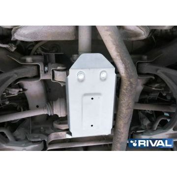 Защита редуктора алюминий 4 мм RIVAL для Jeep Grand Cherokee, V - 3.0; 3.6 2018-/Jeep Grand Cherokee, V - 3.0d 2010-2014/Jeep Grand Cherokee, V - 3.0d 2014-2018/Mercedes-Benz GL, V - 350d 2012-2016/Mercedes-Benz GLE Coupe, V - 350d; 400; 450 AMG 2015-2019/Mercedes-Benz GLE, V - 250d; 350d; 400; 450AMG 2015-2018/Mercedes-Benz GLS, V - 500; 400; 350d 2016-2019