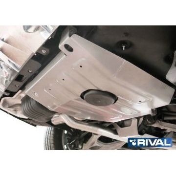 Защита бака Bluetec алюминий 4 мм RIVAL для Mercedes-Benz GL, V - 350d 2012-2016