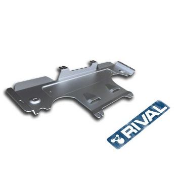 Защита КПП алюминий 4 мм RIVAL для Mercedes-Benz GL, V - 350d 2012-2016/Mercedes-Benz GLE Coupe, V - 350d; 400; 450 AMG 2015-2019/Mercedes-Benz GLE, V - 250d; 350d; 400 2015-2018/Mercedes-Benz GLS, V - 500; 400; 350d 2016-2019