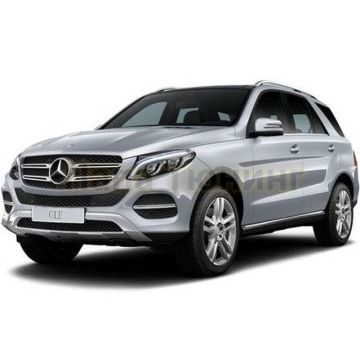 Дефлекторы окон с логотипом OEM Tuning для Mercedes-Benz GLE-class 2015-2018