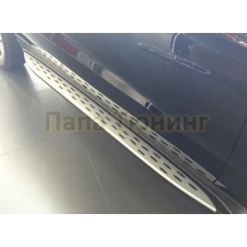 Пороги OEM на Mercedes-Benz GLE Coupe 2015-2019