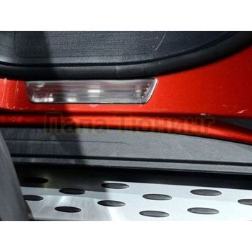 Пороги OEM на Mercedes-Benz GLE Coupe 2015-2019