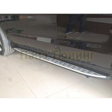 Пороги OEM на Mercedes-Benz GLE Coupe 2015-2019