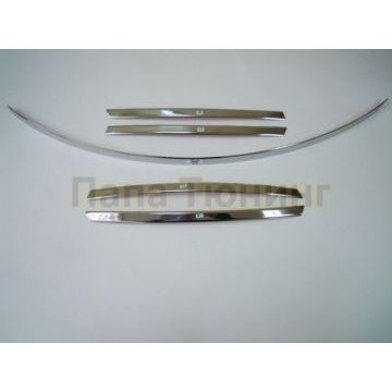 Накладки на решетку радиатора 5 частей Omsa_Line для Mercedes-Benz M-Class 2005-2011