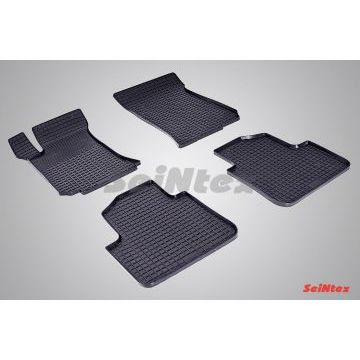 Коврики резиновые Seintex с рисунком Сетка для Mercedes-Benz R-Class W251 2005-2017