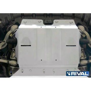 Защита картера алюминий 4 мм RIVAL для Mercedes-Benz S-class, V - 4.7; 3.0d; полный привод 2013-2017