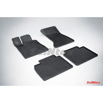 Коврики резиновые Seintex с рисунком Сетка для Mercedes-Benz S-Class W220 1998-2005