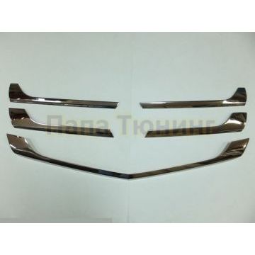 Накладки на решетку радиатора 5 частей Omsa_Line для Mercedes-Benz Sprinter W906 2013-2015