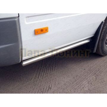 Пороги труба задняя 42 мм ТСС для Mercedes-Benz Sprinter 2014-