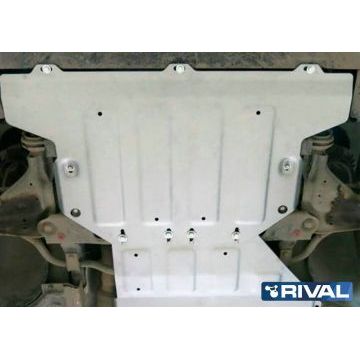 Защита картера алюминий 4 мм RIVAL для Mercedes-Benz V-class, V - 2.1d (163л.с.); АКПП; задний привод 2014-