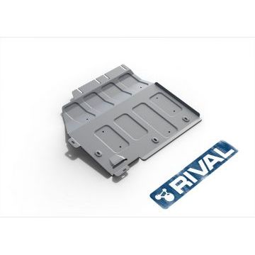 Защита КПП алюминий 4 мм RIVAL для Mercedes-Benz V-class, V - 2.1d (163л.с.); АКПП; задний привод 2014-