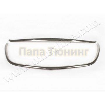 Окантовка на решетку радиатора 2 части Omsa_Line для Mercedes-Benz V-class/Vito/Viano 2014- Окантовка на решетку радиатора 2 части Omsa_Line для Mercedes-Benz V-class/Vito/Viano 2014-