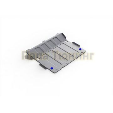 Защита картера алюминий 4 мм RIVAL для Mercedes-Benz V-class, V - 2.1d (163л.с.,190л.с.); полный привод 2014-2019/Mercedes-Benz V-class, V - 2.1d (190л.с.); полный привод 2019-2021/Mercedes-Benz Vito, V - 2.1d (190л.с.); полный привод 2014-