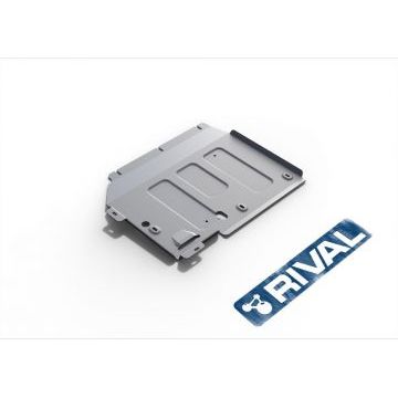 Защита КПП алюминий 4 мм RIVAL для Mercedes-Benz V-class, V - 2.1d (163л.с.,190л.с.); полный привод 2014-2019/Mercedes-Benz V-class, V - 2.1d (190л.с.); полный привод 2019-2021/Mercedes-Benz Vito, V - 2.1d (190л.с.); полный привод 2014-