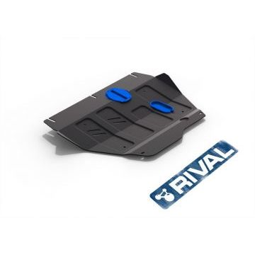 Защита картера и КПП Rival для 1,6D МКПП сталь 2 мм на передний привод для Mercedes-Benz Vito 2014-