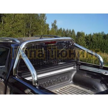 Защита кузова и заднего стекла без надписи 76 мм для Mercedes-Benz X-Class 2018- Защита кузова и заднего стекла без надписи 76 мм для Mercedes-Benz X-Class 2018-