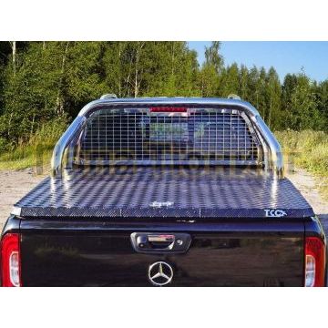 Защита кузова и заднего стекла для крышки без надписи 76 мм для Mercedes-Benz X-Class 2018- Защита кузова и заднего стекла для крышки без надписи 76 мм для Mercedes-Benz X-Class 2018-