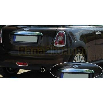 Накладка над номером на крышку багажника Omsa_Line для MINI Cooper 2007-2013 Накладка над номером на крышку багажника Omsa_Line для MINI Cooper 2007-2013
