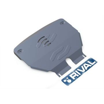 Защита картера + КПП алюминий 4 мм RIVAL для Mini Cooper S, V - все 2006-2014/Mini Cooper, V - все 2006-2014