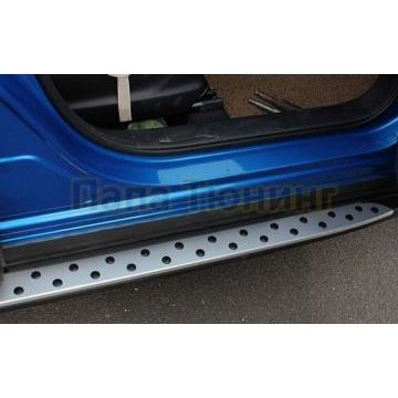Пороги алюминиевые OEM Tuning для Mitsubishi ASX 2010-