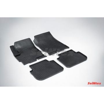 Коврики резиновые Seintex с рисунком Сетка для Mitsubishi Colt 2003-2012 Коврики резиновые Seintex с рисунком Сетка для Mitsubishi Colt 2003-2012