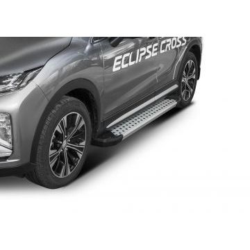 Пороги алюминиевые Rival BMW-Style для Mitsubishi Eclipse Cross 2018-