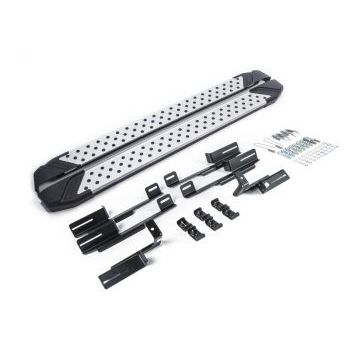 Пороги алюминиевые Rival BMW-Style для Mitsubishi Eclipse Cross 2018-