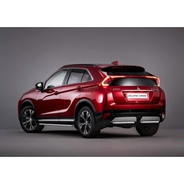 Защита штатных порогов 42 мм Rival для Mitsubishi Eclipse Cross 2018-