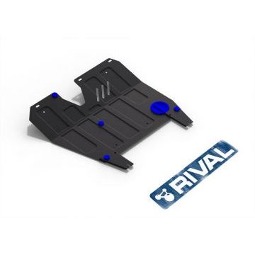 Защита картера и КПП Rival сталь 2 мм для Mitsubishi Lancer 2003-2010