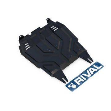 Защита картера + КПП Rival сталь 2 мм для Peugeot 4008, V - 2.0 2012-2015