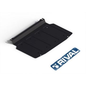 Защита картера Rival сталь 2 мм для Mitsubishi Pajero III, V - все 1999-2006