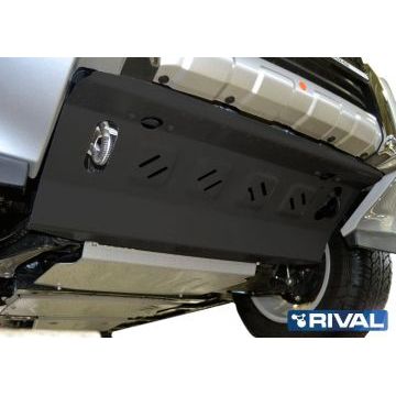 Защита радиатора Rival сталь 2 мм для Mitsubishi Pajero III, V - все 1999-2006