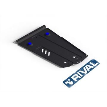 Защита РК Rival сталь 2 мм для Mitsubishi Pajero III, V - все 1999-2006